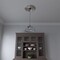 Ekena Millwork Cole PVC Ceiling Medallion (Fits Canopies up to 4 1/2"), Bright Coat Chrome, 16"OD x 3 1/2"ID x 1"P CMP16COBCR - alternate 10